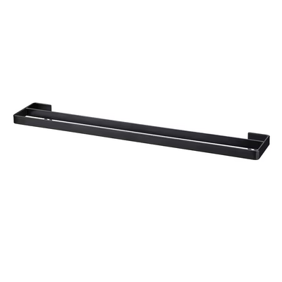 Prečka za peškire, crna, 60 cm