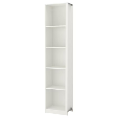 Nadgrad.ugao.jedinica s 4 pol., bijela, 53x35x236 cm