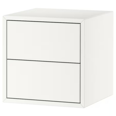 Elem. s 2 fioke, bijela, 35x35x35 cm