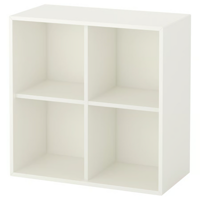 Element s 4 pregrade, bijela, 70x35x70 cm