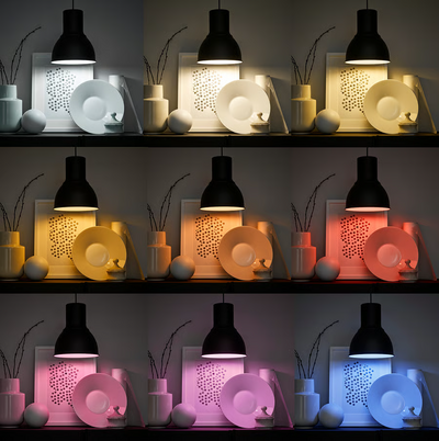 LED sijalica E27 806 lm, bežično podešavanje intenziteta bijeli i spektar u boji/kugla opal bijela