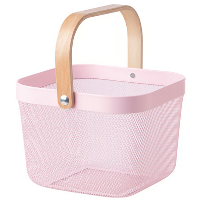 Korpa, roze, 25x26x18 cm