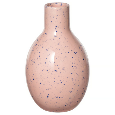 Vaza, blijedoroze/plava, 16 cm