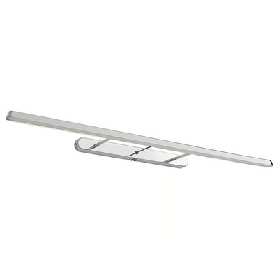 LED rasvjeta za ormarić/zid, hromirano, 82 cm