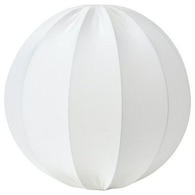 Abažur visilice, okruglo bijela, 50 cm