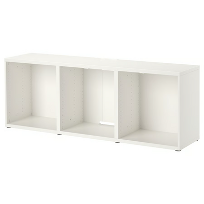 TV stalaža, bijela, 180x40x64 cm