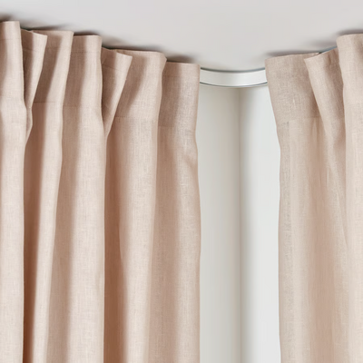 Ugaoni dio, jednokanalni, s plafonskom sponom/bijela