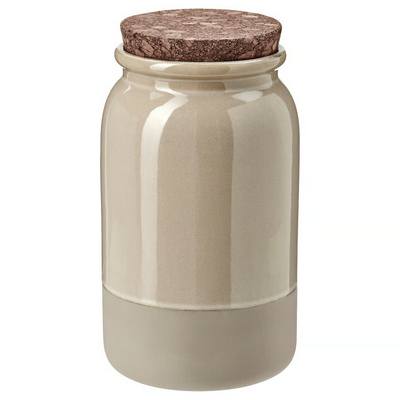 Tegla s poklopcem, bež, 1.2 l