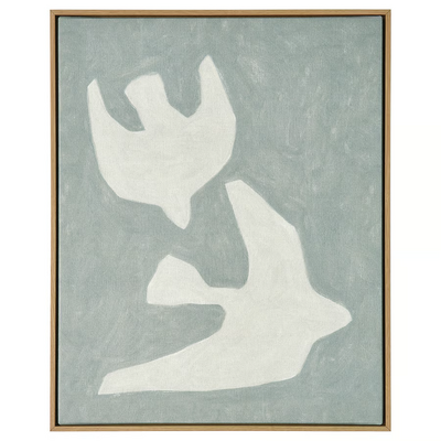 Slika, dvije ptice, 40x50 cm