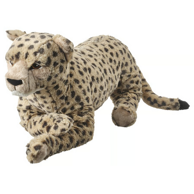 Plišana igračka, gepard/bež, 50 cm
