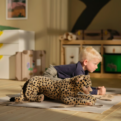 Plišana igračka, gepard/bež, 50 cm