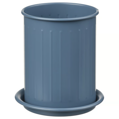 Držač kuhinjskog pribora, tamnosiva-plava/galvanizovano, 13 cm