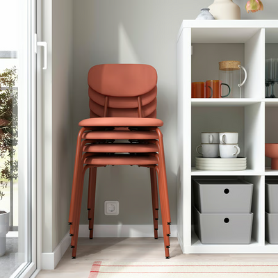 Stolica, crveno-smeđa/Remmarn crveno-smeđa