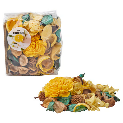 Mirisni potpuri, Cvijet citrusa žuta, 60 g