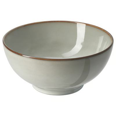 GLADELIG Činija, siva, 19 cm