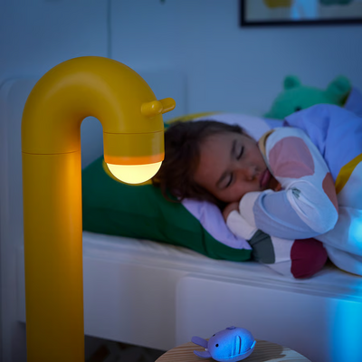 LED ukrasna rasvjeta,podna, žirafa/žuta na baterije