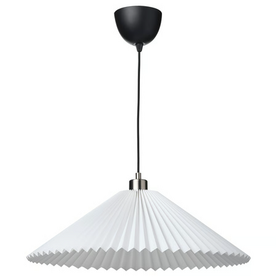 Visilica, plisirano bijela, 59 cm