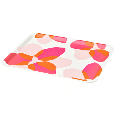 Poslužavnik, roze, 37x29 cm