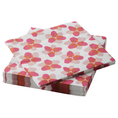 Papirna salveta, roze, 33x33 cm