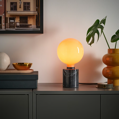 LED sijalica E27 150 lumena, kugla narandžastoroze, 150 mm