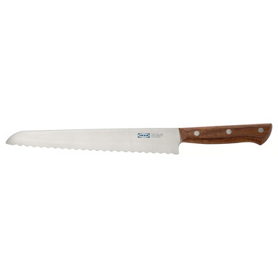 Nož za hleb, nerđajući čelik/orahovina, 23 cm