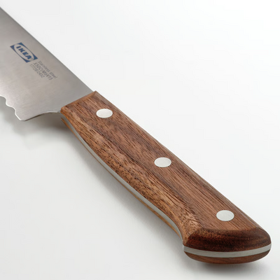Nož za hleb, nerđajući čelik/orahovina, 23 cm