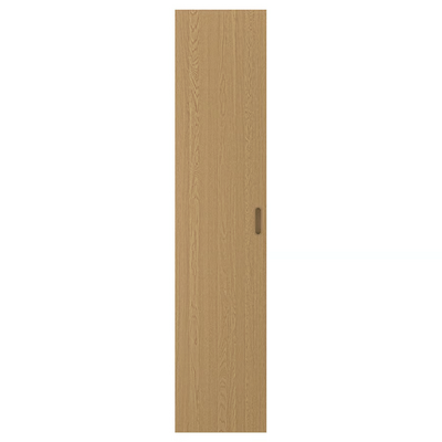 Vrata, hrastov furnir, 50x229 cm
