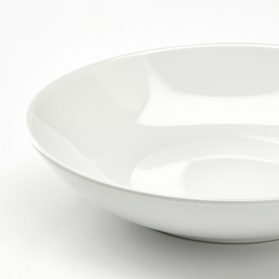 Duboki tanjir, bela, 23 cm