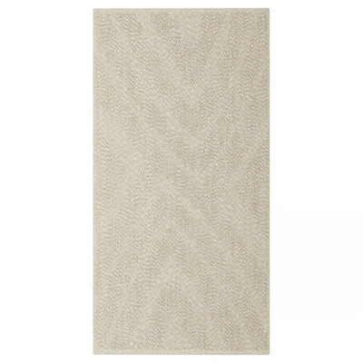 Ravno tkani tepih, unutra/spolja, bež/melirano, 80x150 cm