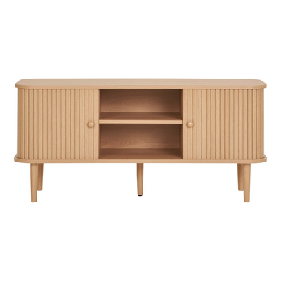 Nikko TV komoda sa 2 vrata, u prirodnoj boji, dimenzija 113 × 40 × 52 cm