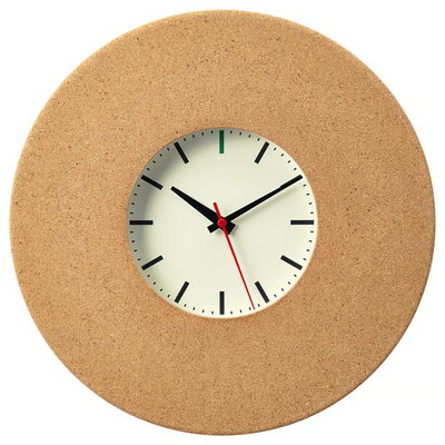Zidni sat, pluta, 38 cm