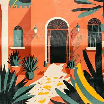 Five Torba za kupovinu 45x43 cm