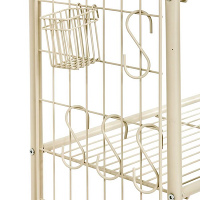 FIVE Element za veš mašinu Linea 163 cm metal, bež