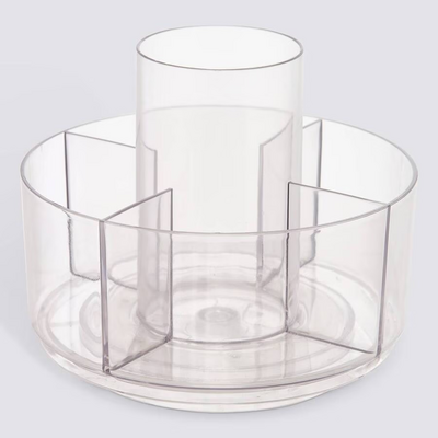 FIVE Organizator Selena, prečnik 18 cm, prozirna