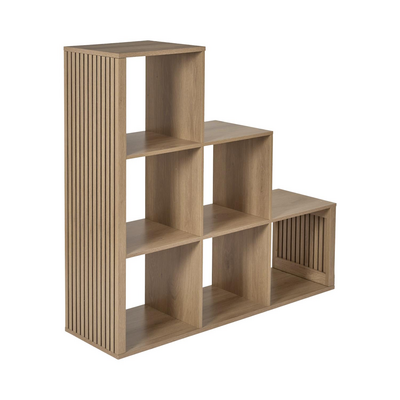 Stepenasti modularni regal Klaus sa 6 pregrada, M1