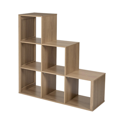 Stepenasti modularni regal Klaus sa 6 pregrada, M1