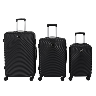 Set kofera Barcelona crni, 39 l / 68 l / 95 l, M1
