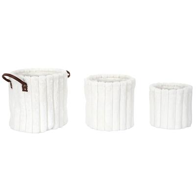 Korpe za odlaganje sa efektom krzna -set 3/1, M4