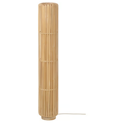 Podna lampa, bambus, 118 cm