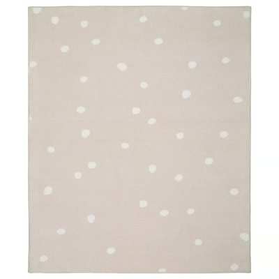 Tepih, niski flor, bež/dezen na tufne, 133x160 cm