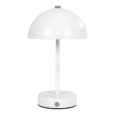 Holt stona lampa, punjva, metal, bijela/celik, kabl 100cm