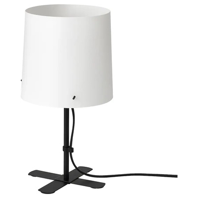 Stona lampa, crna/bijela 31 cm