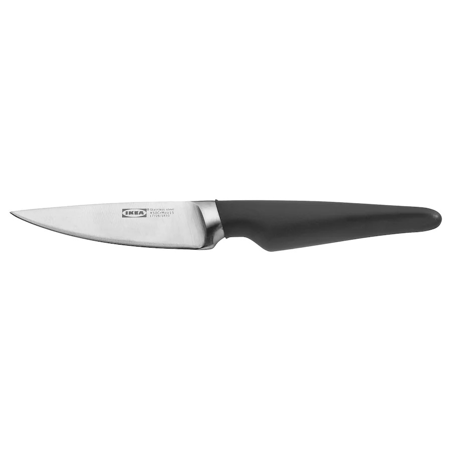 Nož za ljuštenje, crna 9 cm