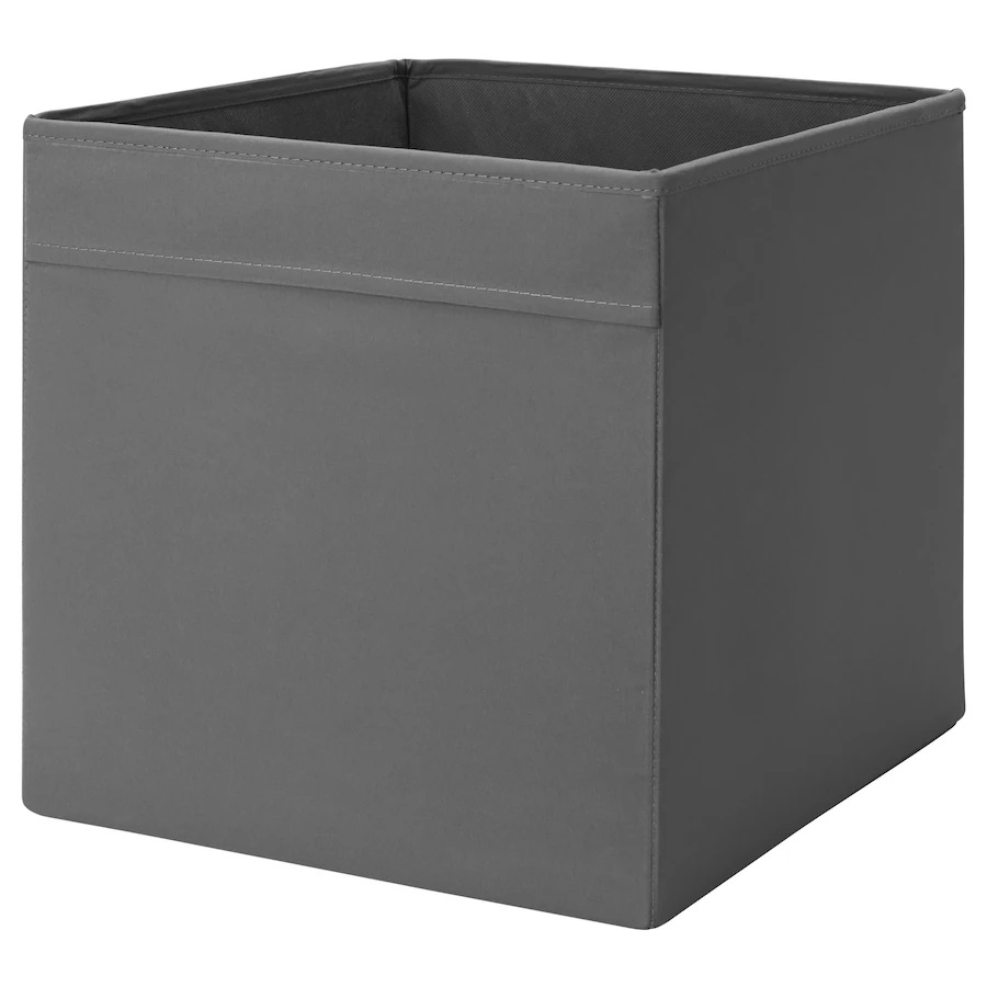 Kutija, tamnosiva 33x38x33 cm