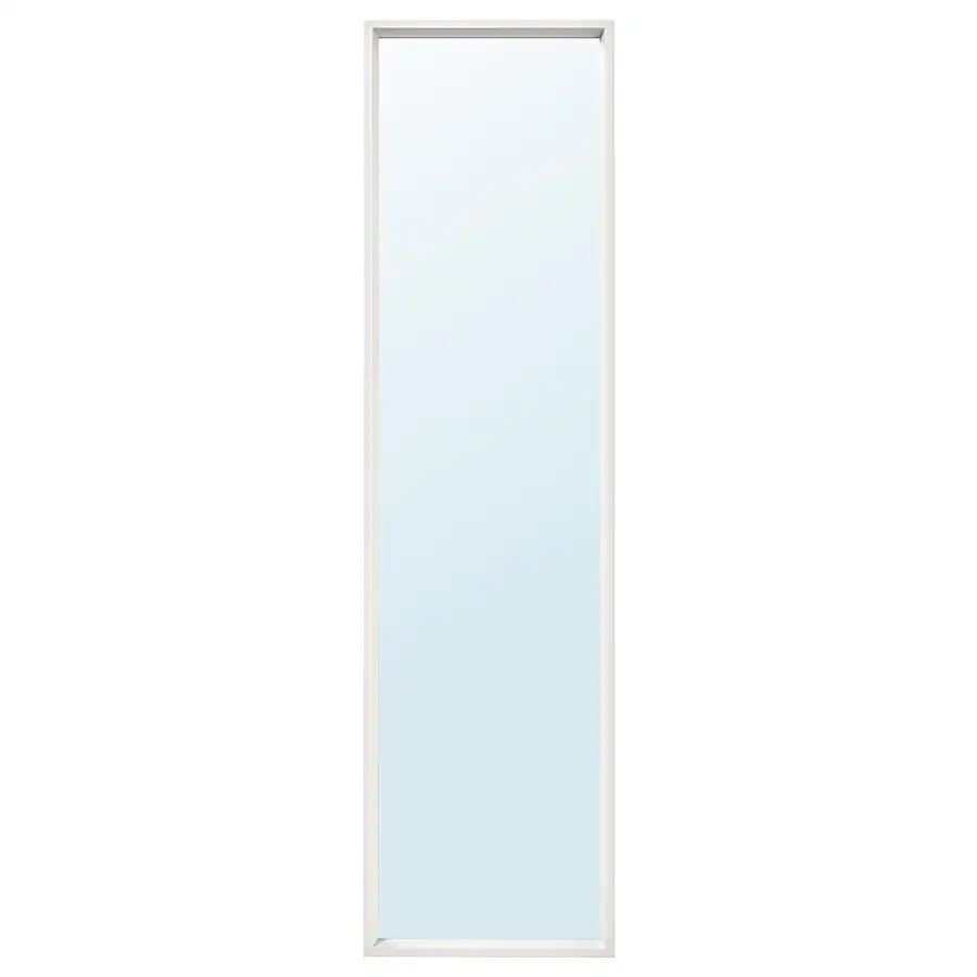 Ogledalo, bijela 40x150 cm