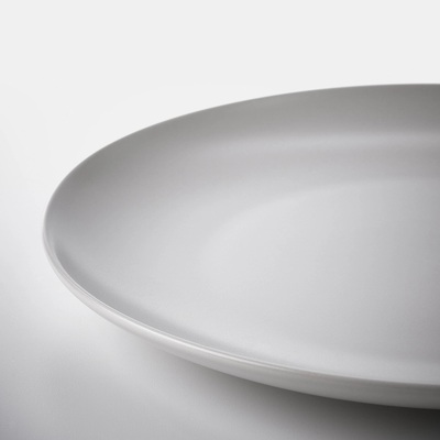Tanjir, matirano svijetlosiva, 26 cm