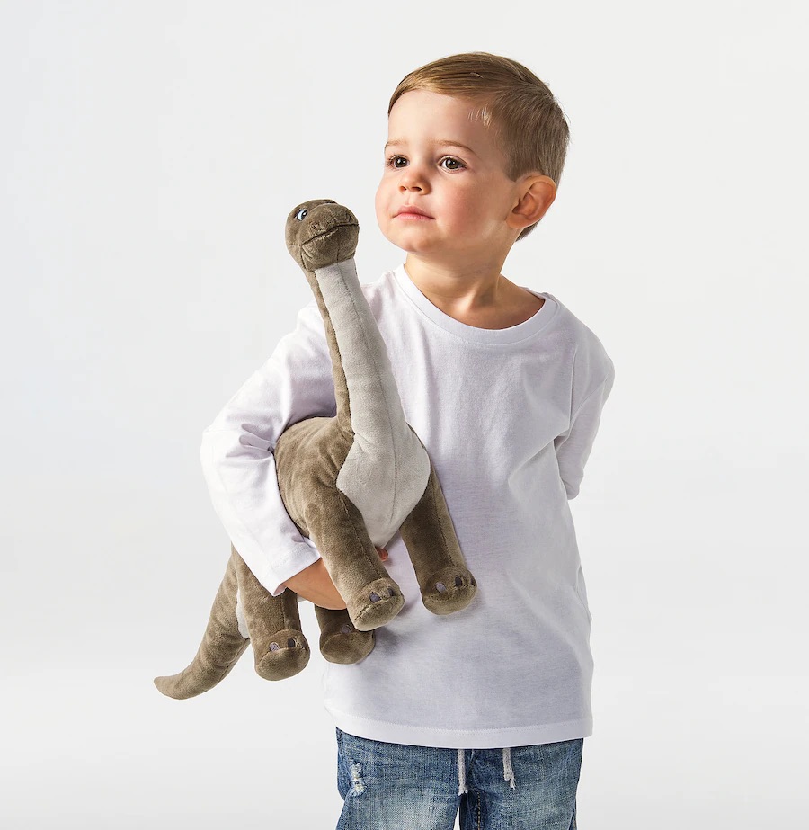 Plišana igračka, dinosaurus/dinosaurus/brontosaurus 55 cm