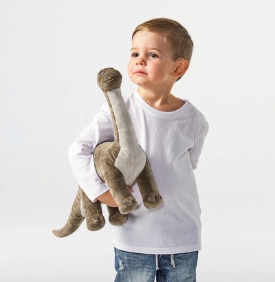 Plišana igračka, dinosaurus/dinosaurus/brontosaurus 55 cm