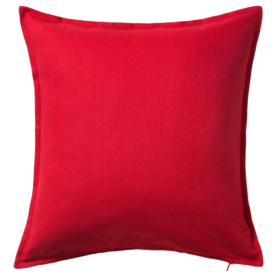 Navlaka za jastučić, crvena 50x50 cm