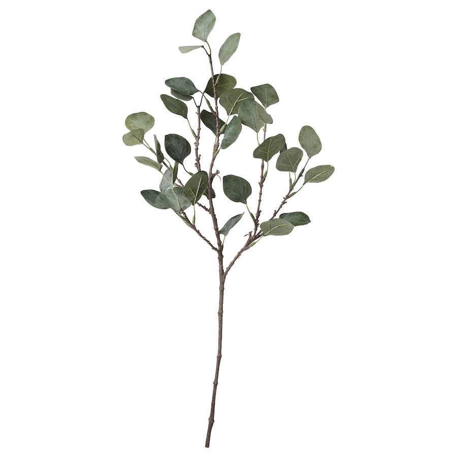 Vještacki list, eukaliptus/zelena, 65 cm